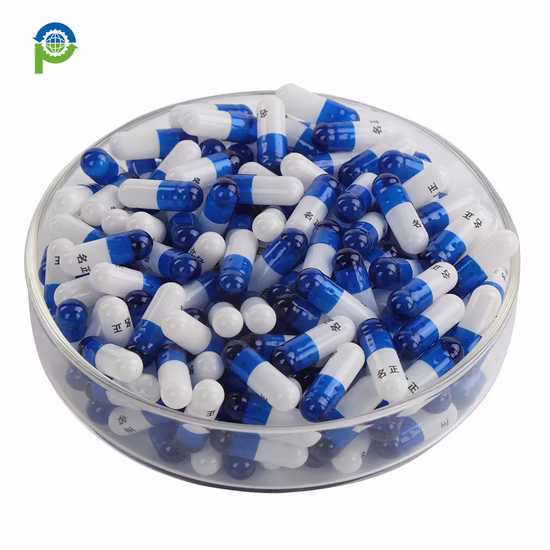 Halal/Size00/Organic/Vegetable/Pullulan/Gelatin/HPMC/Plant/Hard/Empty Capsules