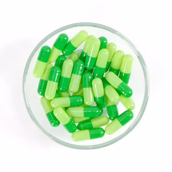 Clear Size 00 0 1 2 HPMC Empty Vegetable Capsules